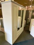 Dorchester 4 Door 4 Drawer Robe + 2 Mirrors