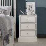 Ashvale 3 Drawer Bedside Cabinet