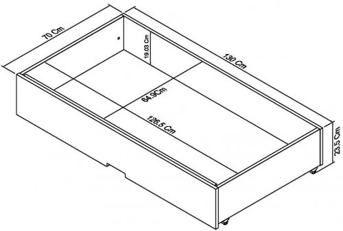 Ashvale Underbed Drawer (All Sizes)