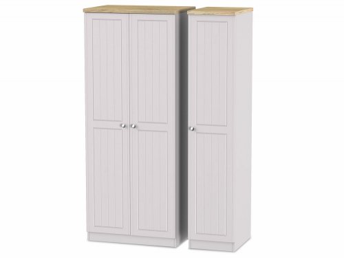 Vienna Tall 3 Door Robe