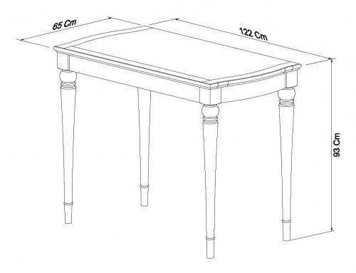 Monaco Tall Bar Dining Table