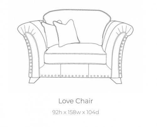 Vesalius Love Seat