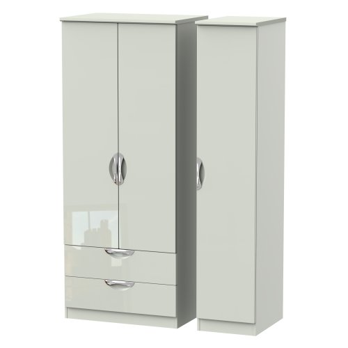 Camelia Standard 3 Door 2 Drawer Robe